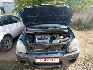 2005 Hyundai Tucson I, синий, 855000 рублей, вид 4