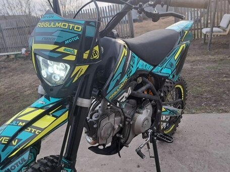 2024 Regulmoto Seven 125E, синий, 50000 рублей, вид 2