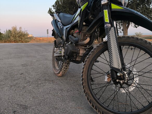 2023 Regulmoto TE 250 PR, зелёный, 150000 рублей - вид 10