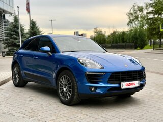 2017 Porsche Macan S Diesel I, синий, 3745000 рублей, вид 1