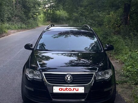 2009 Volkswagen Passat B6, чёрный, 635000 рублей, вид 2