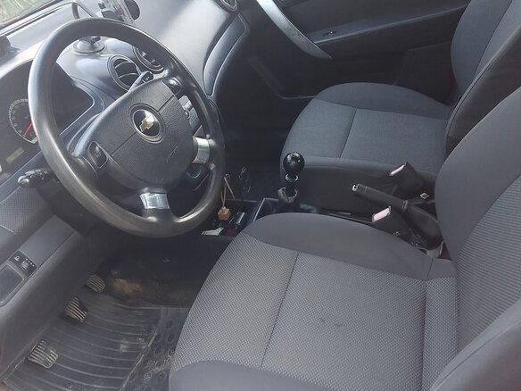 2007 Chevrolet Aveo I, красный, 405000 рублей - вид 6