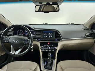2019 Hyundai Elantra VI (AD) Рестайлинг, синий, 1530000 рублей, вид 5