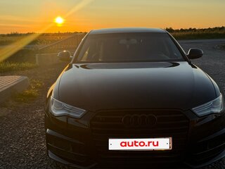 2015 Audi A6 IV (C7) Рестайлинг, чёрный, 1950000 рублей, вид 2
