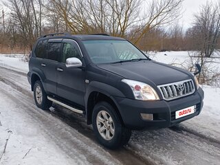 2003 Toyota Land Cruiser Prado 120 Series, чёрный, 1100000 рублей, вид 2