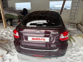 2015 Lada (ВАЗ) Granta I, пурпурный, 360000 рублей, вид 2
