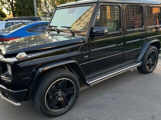 2011 Mercedes-Benz G-Класс 500 II (W463) Рестайлинг 2, чёрный, 3300000 рублей, вид 2