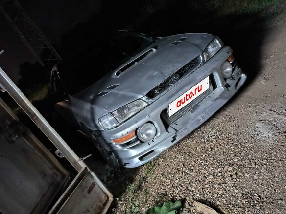 1997 Subaru Impreza I, серый, 350000 рублей - вид 6