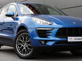 2018 Porsche Macan I Рестайлинг, голубой - вид 2