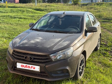 2017 Lada (ВАЗ) Vesta I, коричневый, 620000 рублей, вид 2