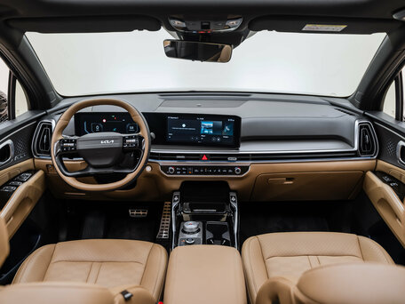 2025 Kia Sorento IV Рестайлинг, чёрный, 8690000 рублей, вид 2