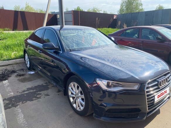 2016 Audi A6 IV (C7) Рестайлинг, чёрный, 1750000 рублей - вид 2