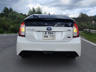 2012 Toyota Prius III Рестайлинг (XW30), белый, 1150000 рублей, вид 5