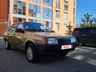 2001 Lada (ВАЗ) 21099, серебристый, 130000 рублей, вид 4