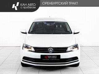 2016 Volkswagen Jetta VI Рестайлинг, белый, 1154000 рублей, вид 2