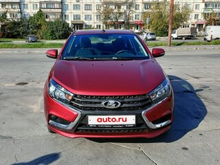 2016 Lada (ВАЗ) Vesta I, красный, 690000 рублей, вид 1