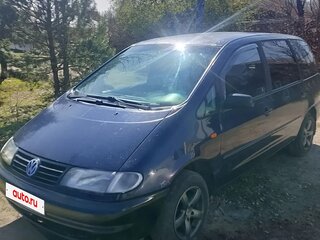 1999 Volkswagen Sharan I, синий, 270000 рублей, вид 1