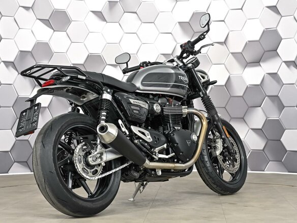 2019 Triumph Speed Twin, серый, 827000 рублей - вид 6