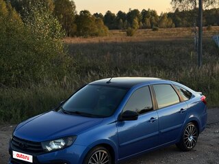 2021 Lada (ВАЗ) Granta I Рестайлинг, синий, 850000 рублей, вид 1