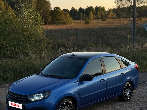 2021 Lada (ВАЗ) Granta I Рестайлинг, синий, 850000 рублей