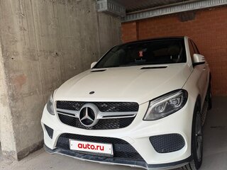 2017 Mercedes-Benz GLE Coupe 350 d I (C292), белый, 3950000 рублей, вид 3