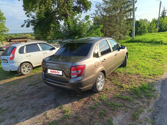 2024 Lada (ВАЗ) Granta I Рестайлинг, коричневый - вид 2