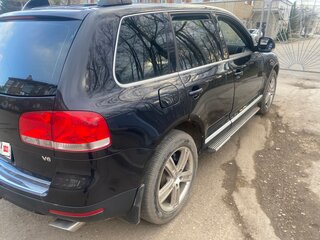 2005 Volkswagen Touareg I, чёрный, 800000 рублей, вид 5