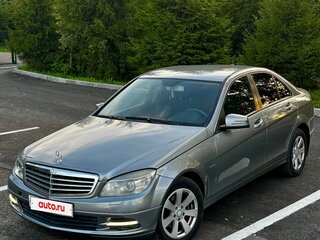 2010 Mercedes-Benz C-Класс 180 BlueEFFICIENCY III (W204), серый, 1090000 рублей, вид 1