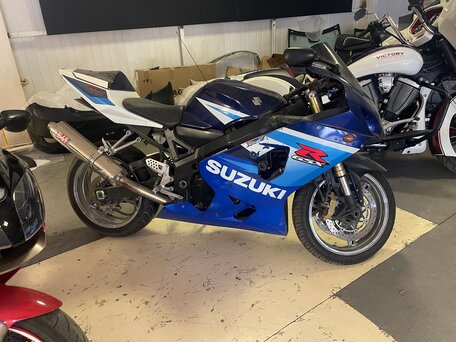 2005 Suzuki GSX-R 600, синий, 410000 рублей, вид 4