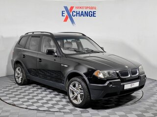 2005 BMW X3 30i I (E83), чёрный, 659000 рублей, вид 3