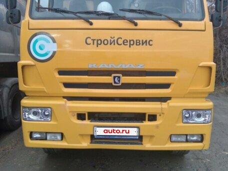 2013 КамАЗ 65201, жёлтый, 2200000 рублей, вид 1