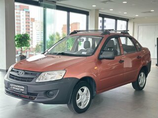 2013 Lada (ВАЗ) Granta I, оранжевый, 280000 рублей, вид 3