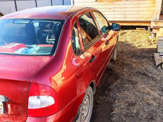 2010 Lada (ВАЗ) Kalina I, красный, 220000 рублей, вид 2