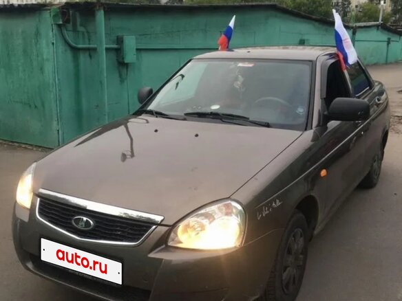 2017 Lada (ВАЗ) Priora I Рестайлинг, коричневый, 720000 рублей