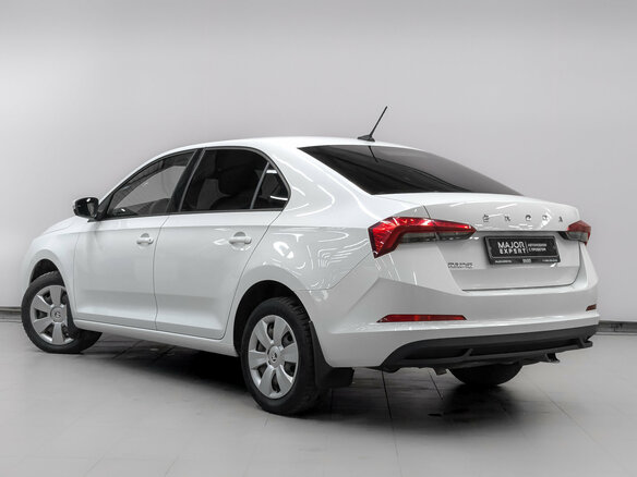 2021 Skoda Rapid II, белый - вид 6