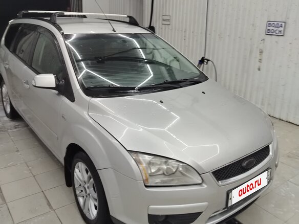 2007 Ford Focus II, серебристый, 340000 рублей - вид 1