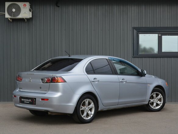 2012 Mitsubishi Lancer X Рестайлинг, серебристый, 619888 рублей - вид 5