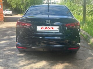 2021 Hyundai Solaris II Рестайлинг, чёрный, 1580000 рублей, вид 3