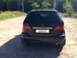 2011 Mercedes-Benz B-Класс 200 I (W245) Рестайлинг, чёрный, 999999 рублей, вид 4