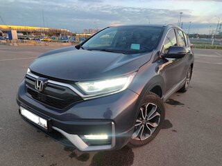 2021 Honda CR-V V Рестайлинг, серый, 3700000 рублей, вид 4
