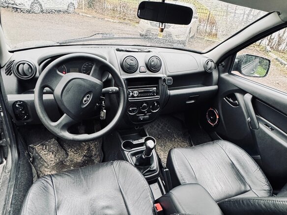 2012 Lada (ВАЗ) Granta I, серый, 210000 рублей - вид 7