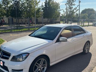 2013 Mercedes-Benz C-Класс 180 III (W204) Рестайлинг, белый, 1300000 рублей, вид 2