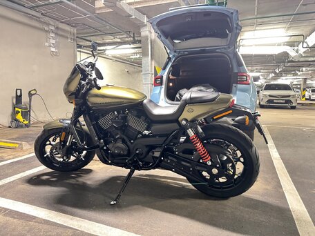 2017 Harley-Davidson Street Rod, зелёный, 620000 рублей, вид 2