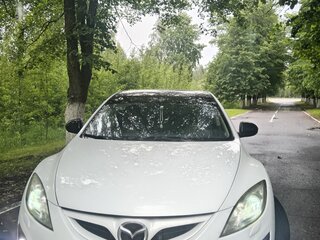 2010 Mazda 6 II (GH) Рестайлинг, белый, 750000 рублей, вид 2