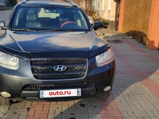 2008 Hyundai Santa Fe II, чёрный, 990000 рублей, вид 4