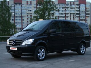 2014 Mercedes-Benz Vito 113 CDI L2 II (W639) Рестайлинг, чёрный, 3100000 рублей, вид 1