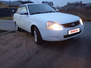 2015 Lada (ВАЗ) Priora I Рестайлинг, белый, 480000 рублей, вид 1