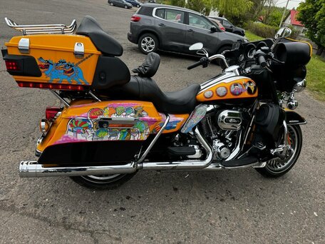 2013 Harley-Davidson Electra Glide, жёлтый, 860000 рублей, вид 1