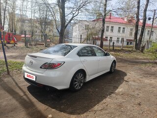 2012 Mazda 6 II (GH) Рестайлинг, белый, 965000 рублей, вид 4