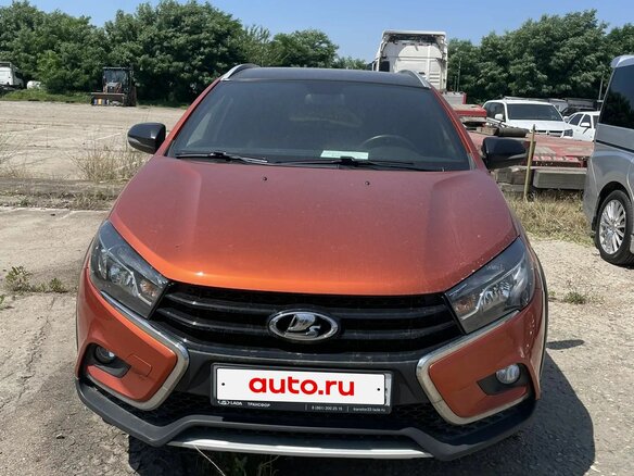 2021 Lada (ВАЗ) Vesta SW I, оранжевый, 1200000 рублей